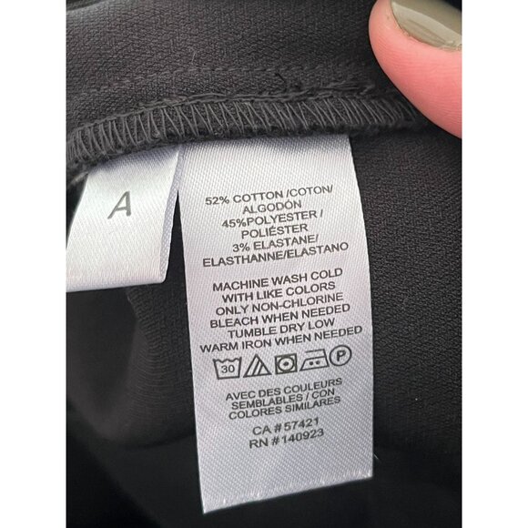 EUC Loft Plus Womens High Waist Black Pants Size 16 - Picture 4 of 6